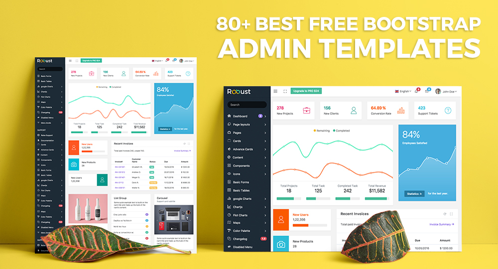 best-free-bootstrap-admin-templates