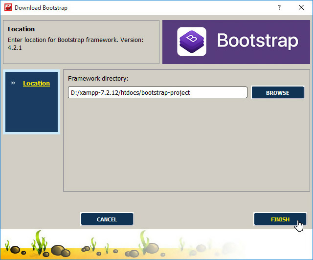 Bootstrap using Codelobster IDE