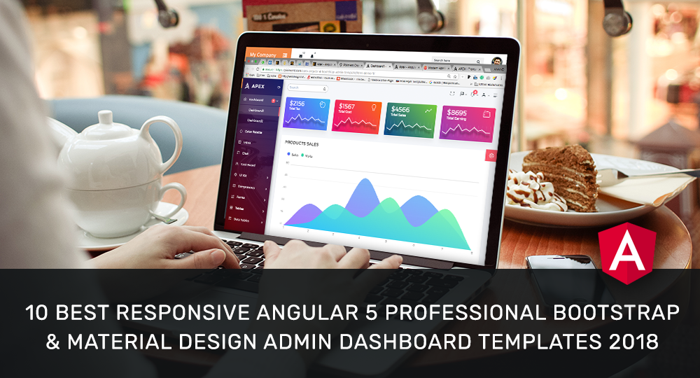 Best Angular Bootstrap and Material Design Template