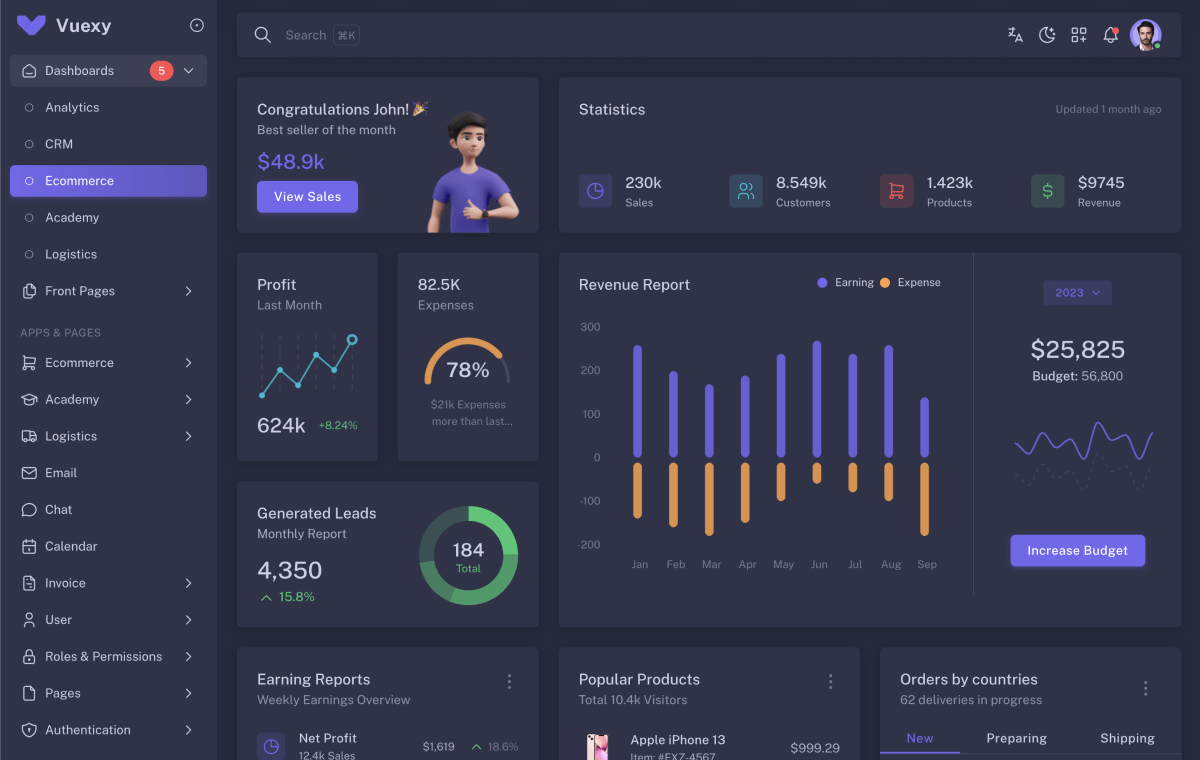 vuexy-dark-layout-demo