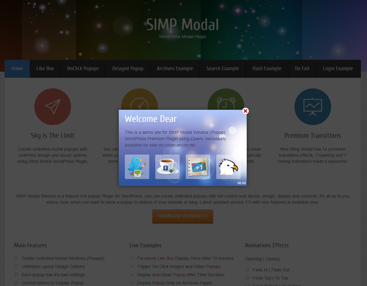 Simp Modal Window