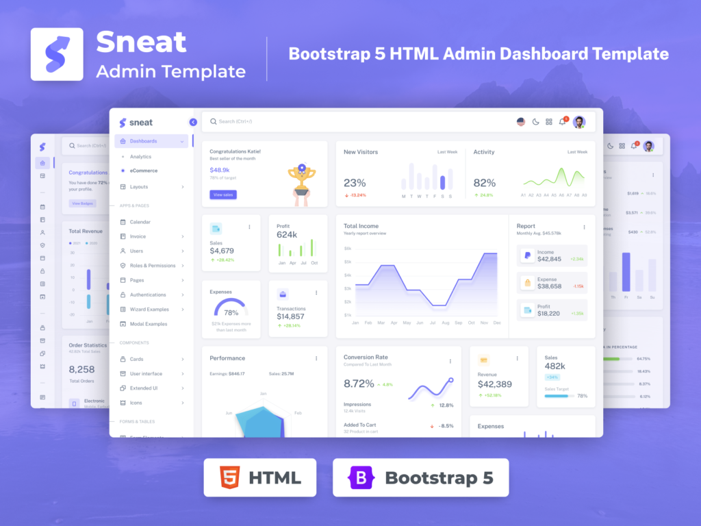 bootstrap 5 html admin template