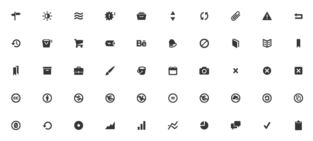 free icon fonts for commercial use